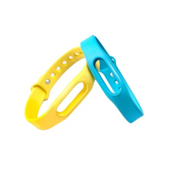 بند سیلیکونی رنگی دستبند سلامتی شیائومی مدل Mi Band 1s