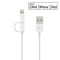 کابل دو سر Lightening و میکرو USB شیائومی Zmi